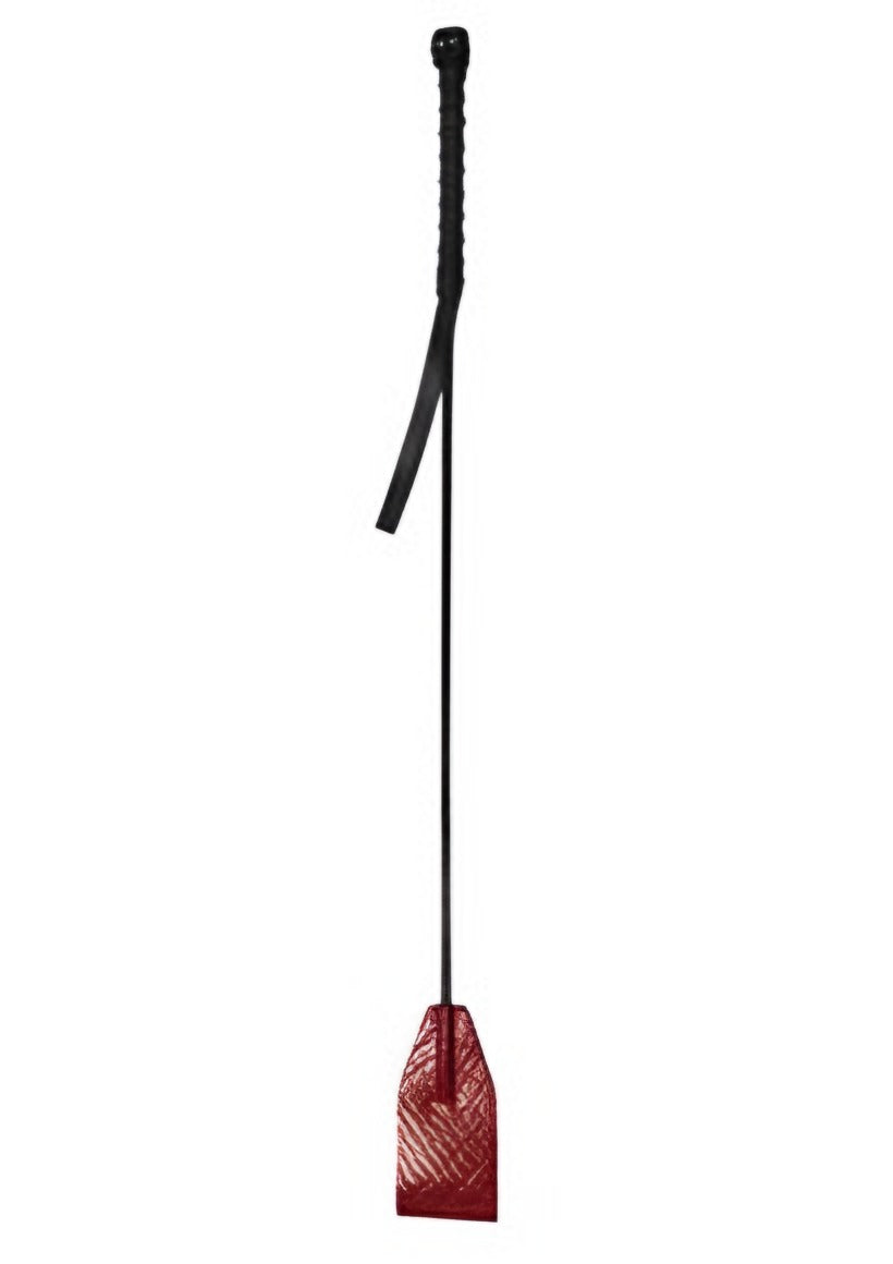 ROUGE 50X HOTTER ANACONDA RIDING CROP BURBLK