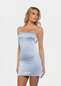 Twinkle Diamante Chemise Blue