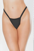 Simple Black G-String