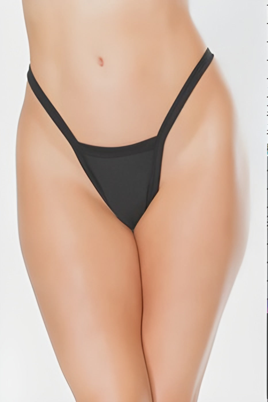 Simple Black G-String