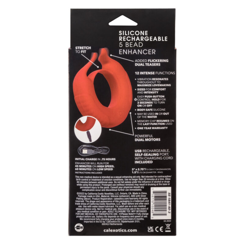 CE SILICONE RECHARGE TAURUS RING - Image 10