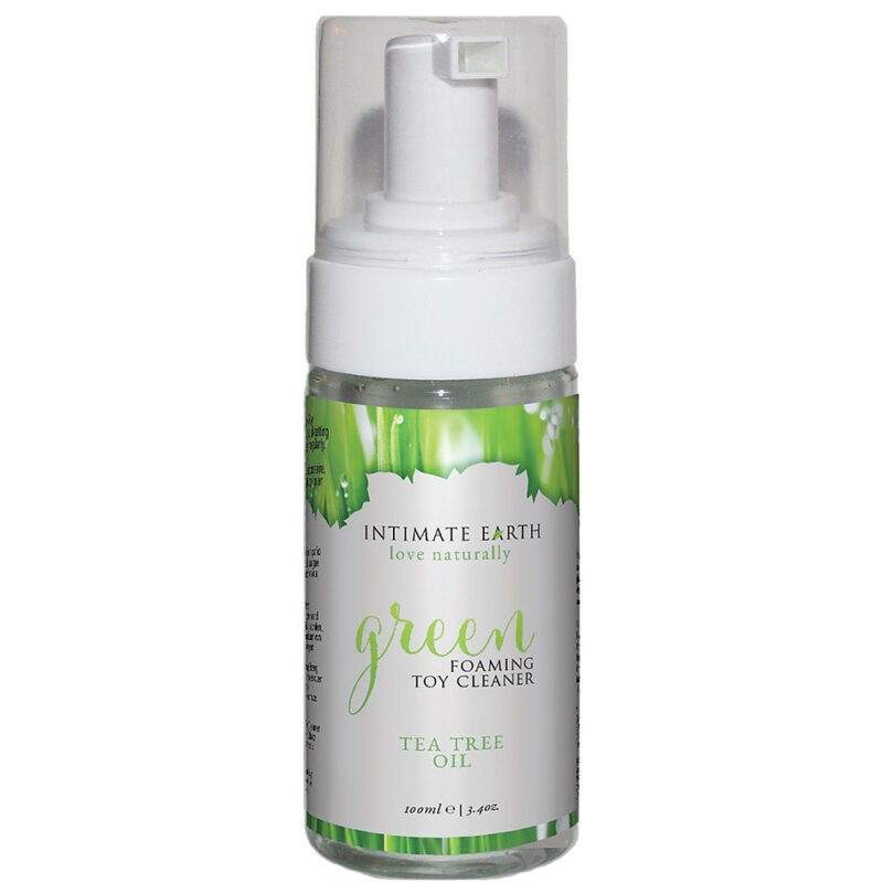 INTIMATE EARTH TEA TREE FOAM CLEANER 3.4OZ - Image 2
