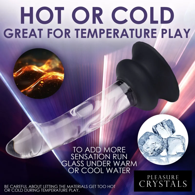 PLEASURE CRYSTALS 5.6" WITH BASE - Image 12