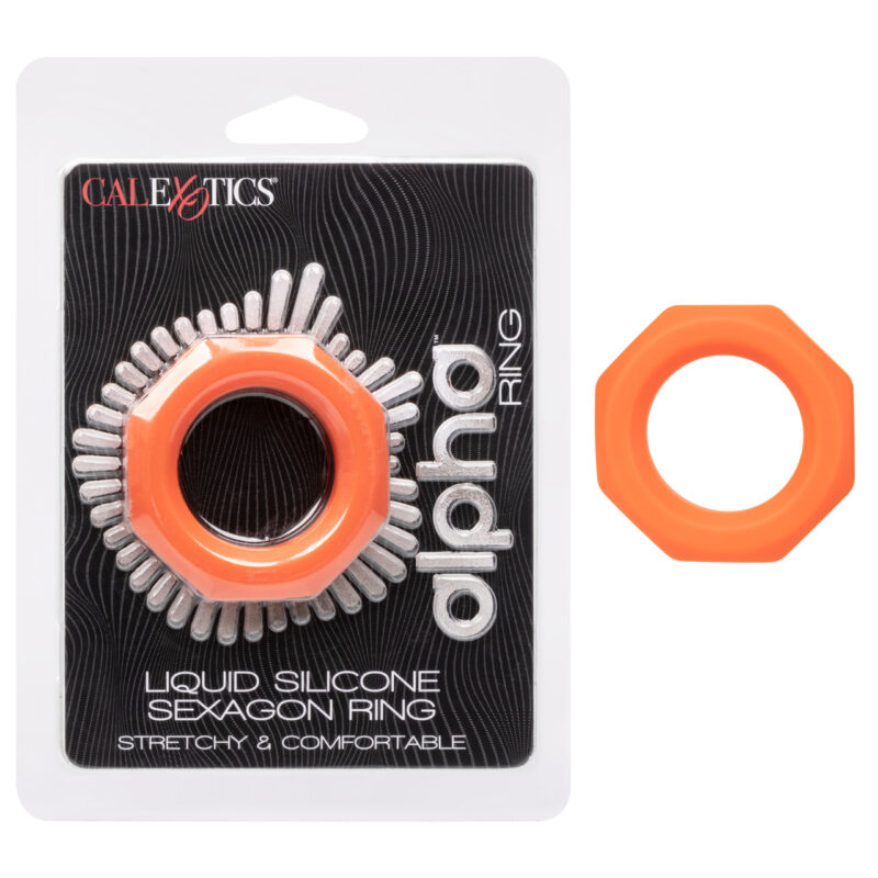 CE ALPHA LIQUID SEXAGON RING ORG - Image 8