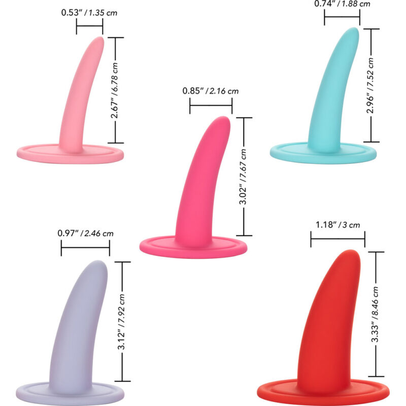 SHE-OLOGY 5PC VAGINA DILATOR SET