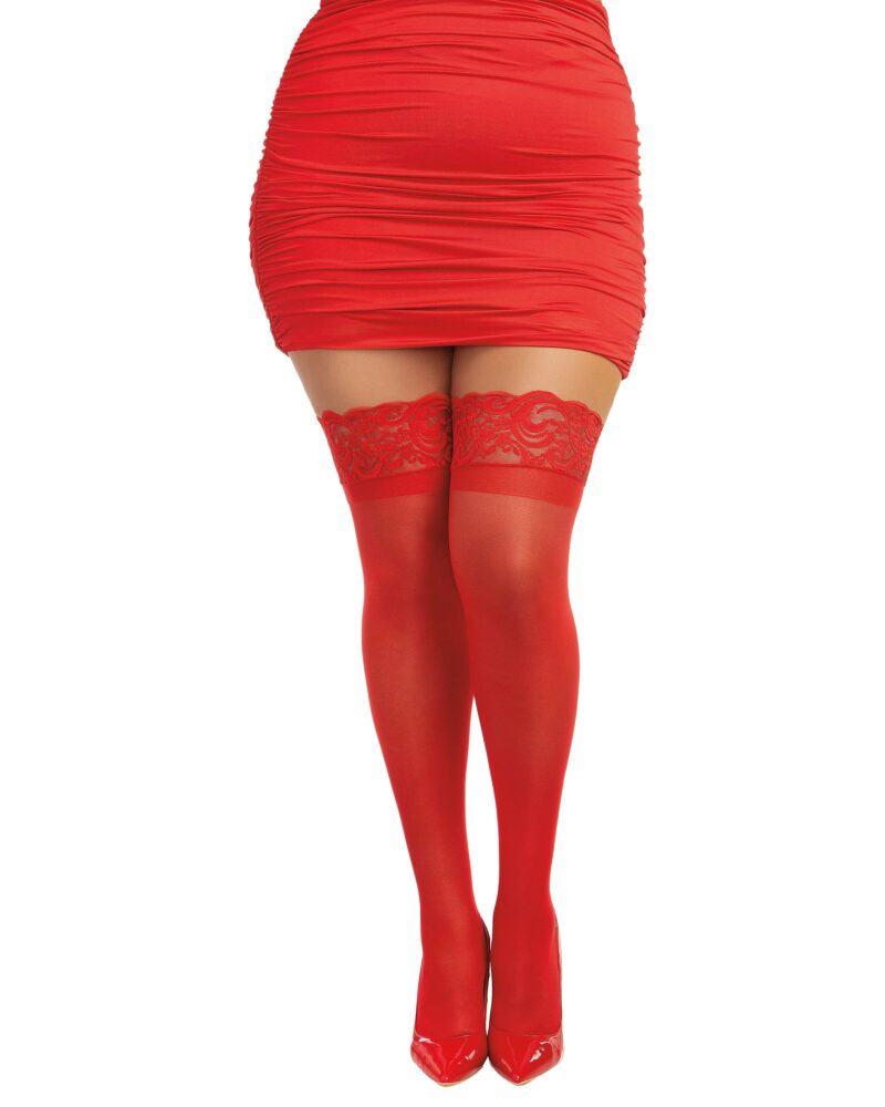LACE TOP STAYUP SHEER THIGH HIGHS