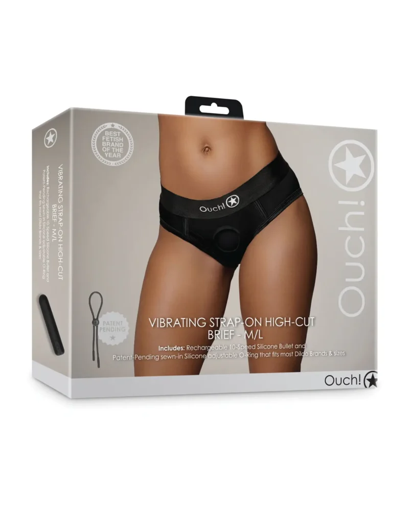OUCH! SHOTS VIBE HARNESS HIGH CUT - Image 10