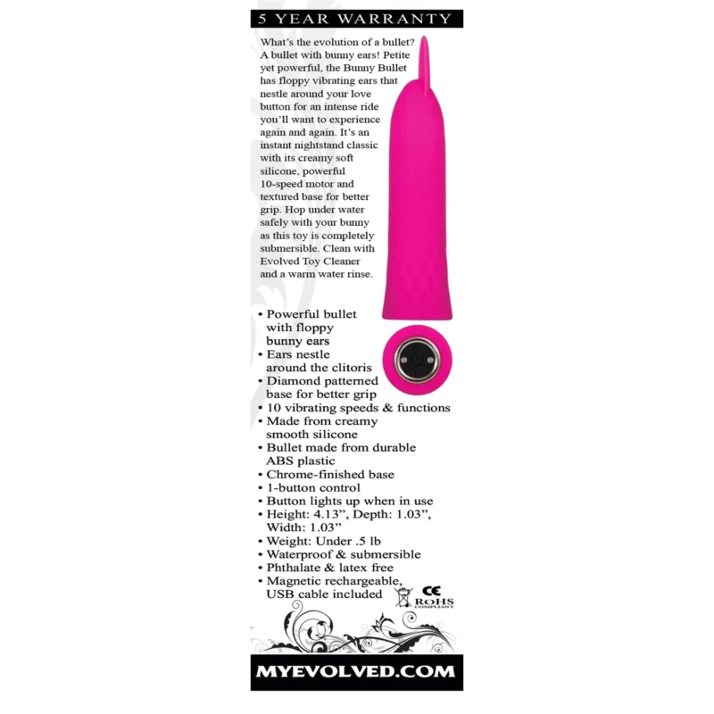 EVOLVED BUNNY BULLET PINK - Image 6
