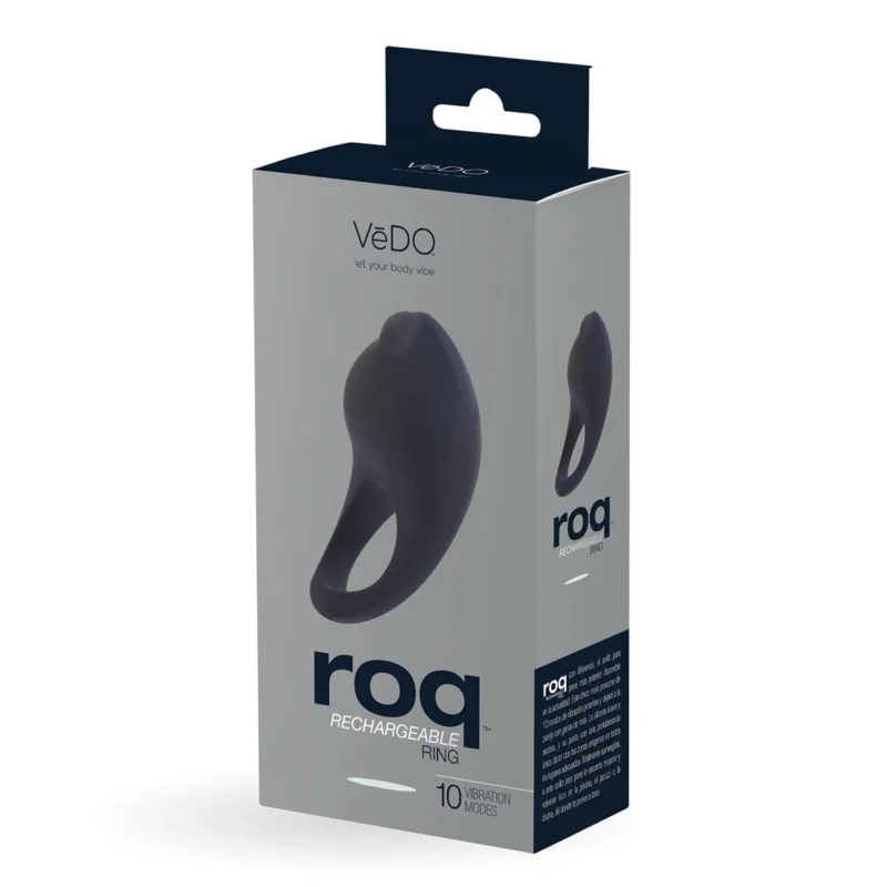 VEDO ROQ RECHARGE RING BLK - Image 4