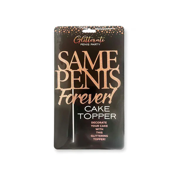 GLITTERATI PENIS CAKE TOPPER - Image 2