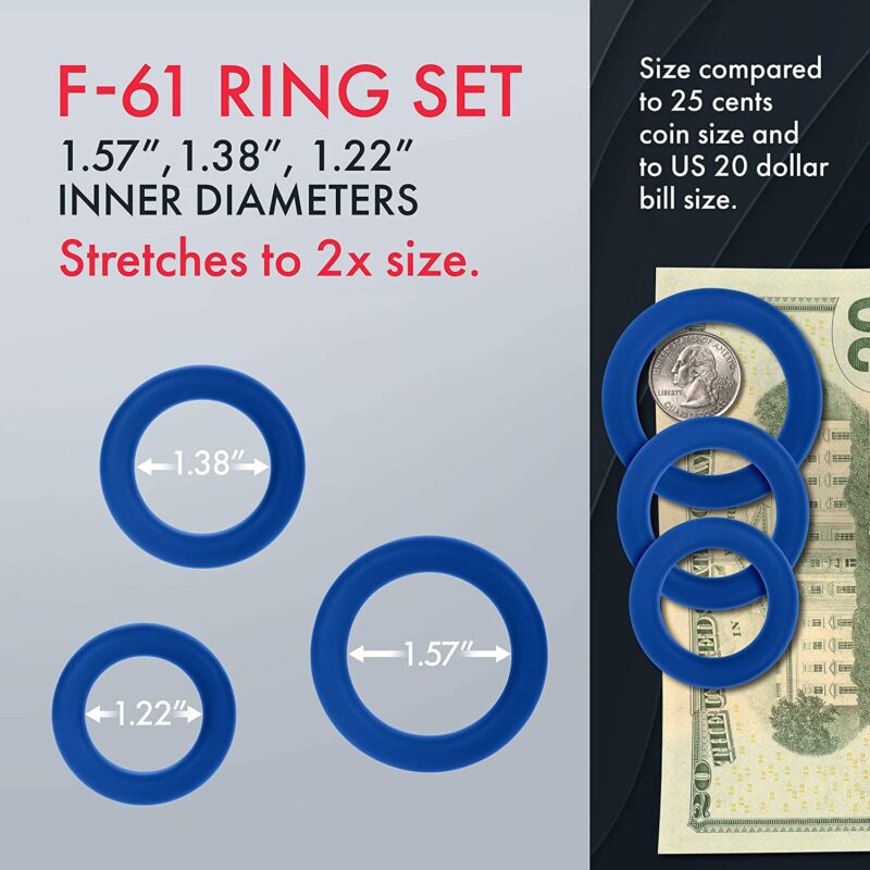 FORTO F-61 3PC RING SET