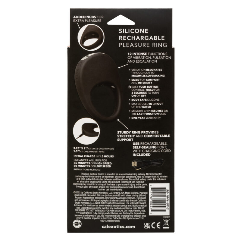 SILICONE RECH PLEASURE RING - Image 6