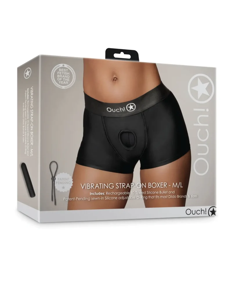 OUCH! SHOTS VIBE BOXER HARNESS - Image 8