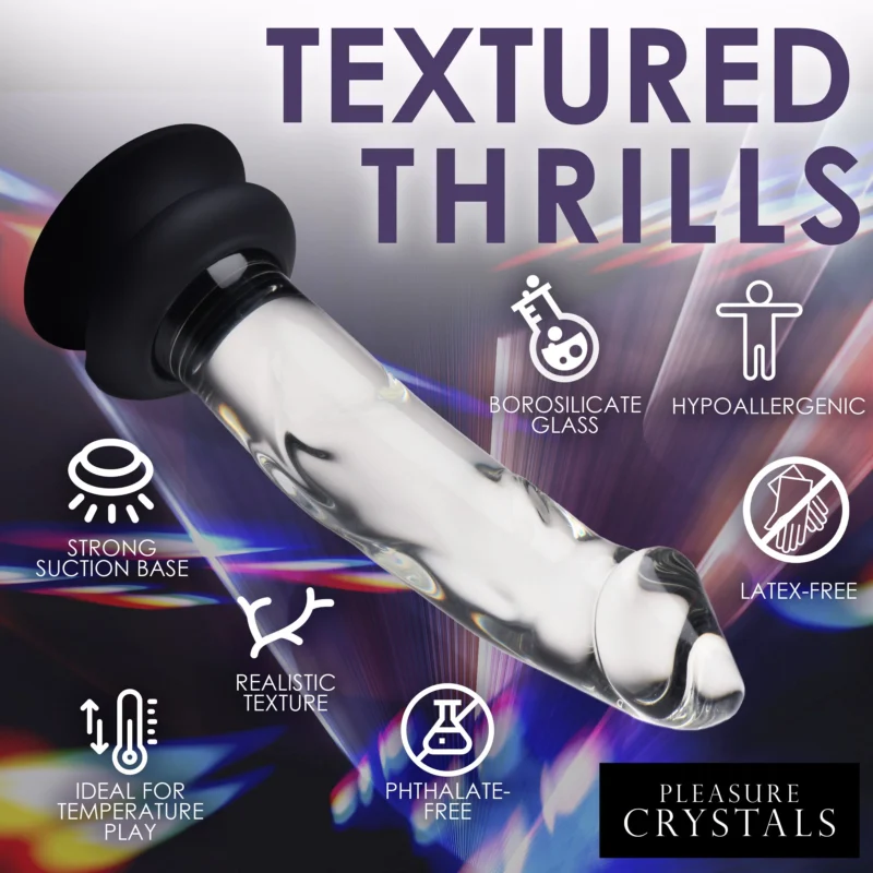 PLEASURE CRYSTALS 7.6" WITH BASE - Image 10