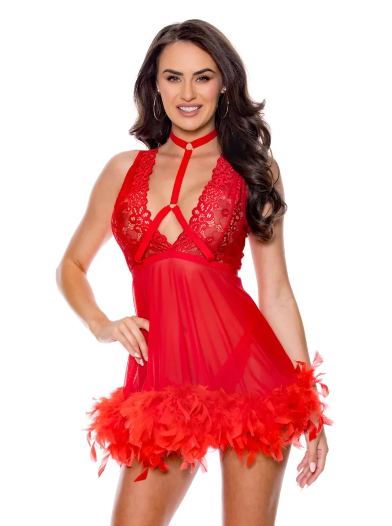 FEATHER BABYDOLL - Image 6