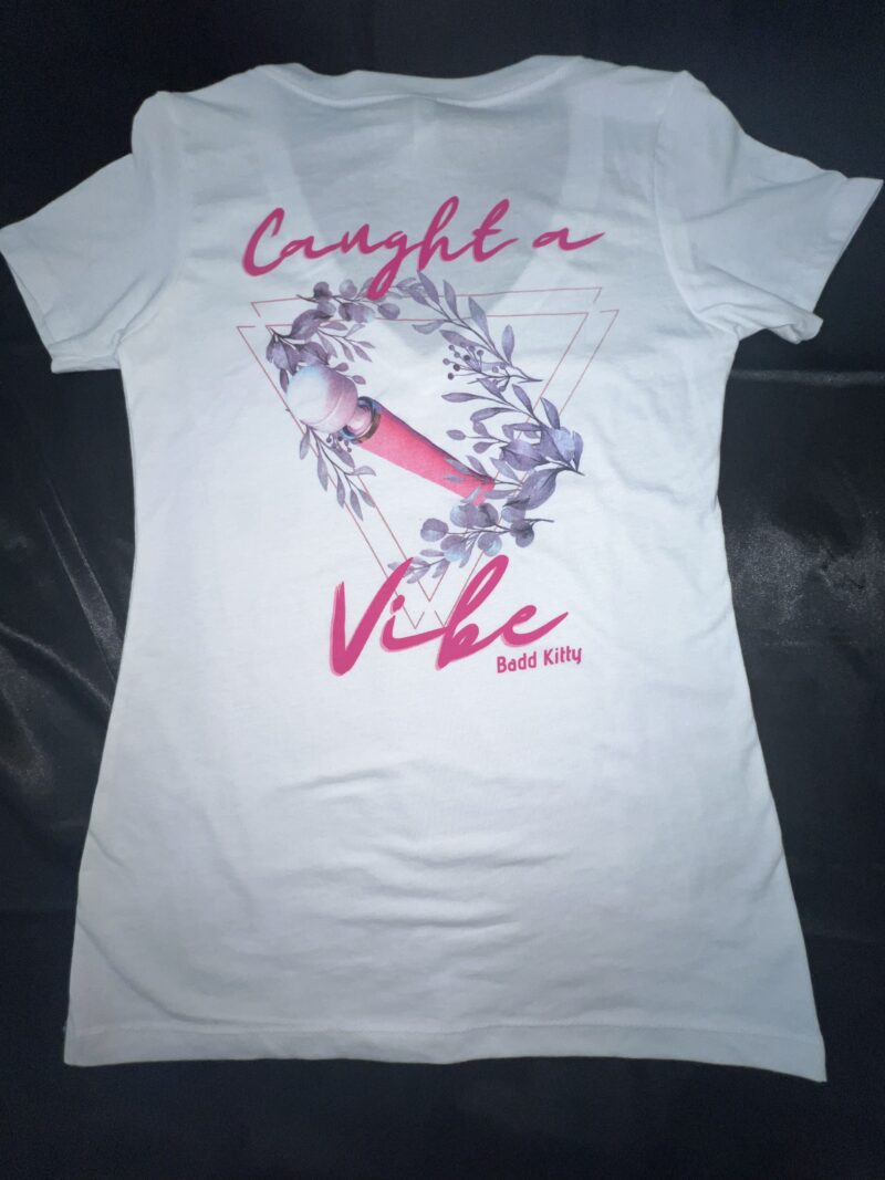 CAUGHT A VIBE TEE WHITE - Image 3